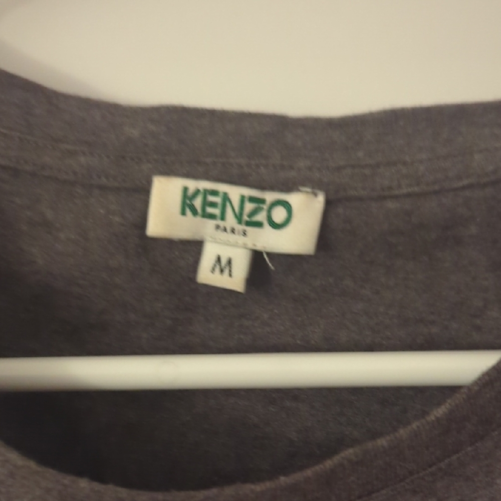 Kenzo Kids Charcoal Tiger Graphic Tee - Picture 2 of 2